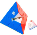 Пирамидка 3х3 Gan Pyraminx M Standard Magnetic (магнитная)